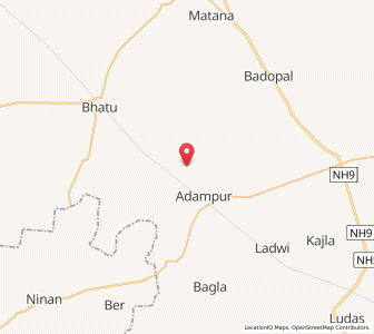 Map of Sadalpur, Haryana
