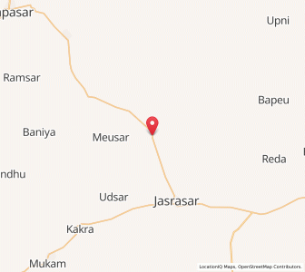 Map of Sadasar, Rajasthan