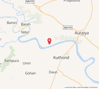 Map of Sadhrapur, Uttar Pradesh