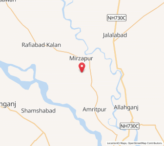 Map of Sadikpur, Uttar Pradesh