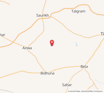 Map of Sadiqpur, Uttar Pradesh