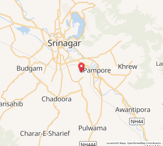 Map of Sadpur, Kashmir