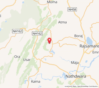 Map of Saerakhera, Rajasthan