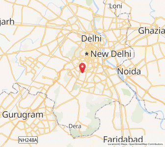 Map of Safdarjung Enclave, NCT
