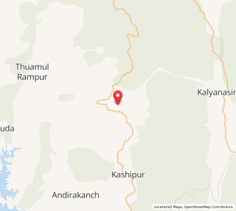 Map of Sagbari, Andhra Pradesh