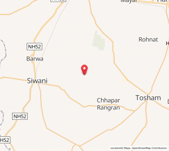 Map of Saharwa, Haryana