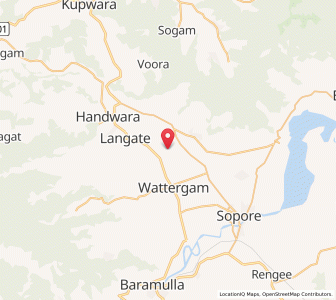 Map of Sahdagpur, Kashmir