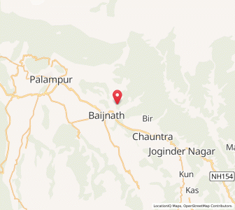 Map of Sahel, Himachal Pradesh
