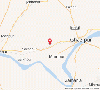 Map of Saheri, Uttar Pradesh
