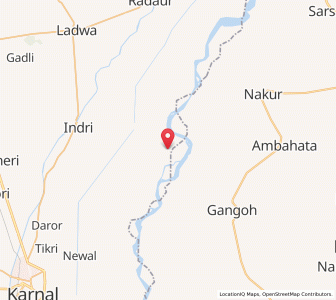 Map of Said Chhapra, Haryana
