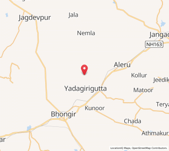 Map of Saidapur, Andhra Pradesh