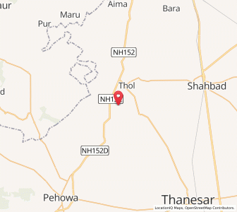 Map of Saidpur Shahidan, Haryana