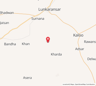 Map of Saijarasar, Rajasthan