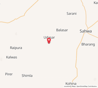 Map of Saijasar, Rajasthan