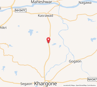 Map of Sailani, Madhya Pradesh
