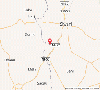 Map of Sainiwas, Haryana