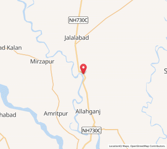 Map of Sainpur, Uttar Pradesh