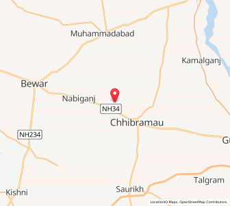 Map of Sainsarpur, Uttar Pradesh
