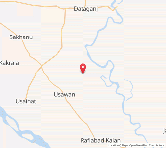 Map of Saintha Dandi, Uttar Pradesh