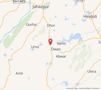 Map of Sakargarh, Rajasthan