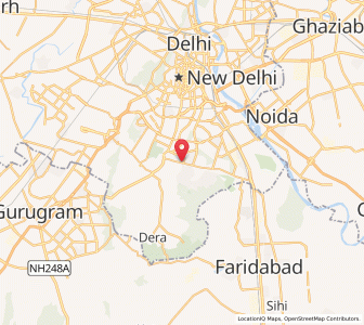 Map of Saket, NCT