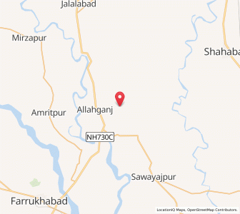 Map of Sakrapur, Uttar Pradesh
