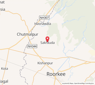 Map of Sakrauda, Uttar Pradesh