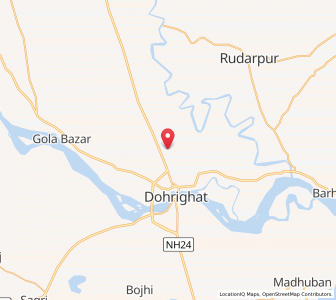 Map of Sakrauli, Uttar Pradesh
