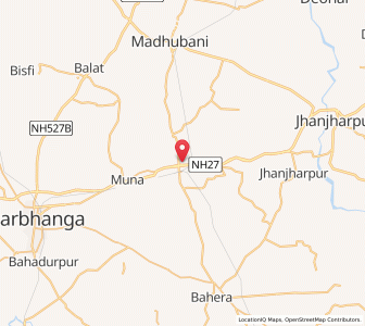 Map of Sakri, Bihar