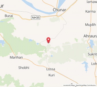 Map of Saktesgarh, Uttar Pradesh