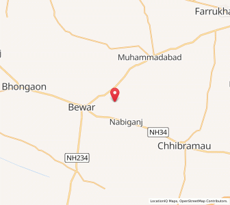Map of Sakuili, Uttar Pradesh