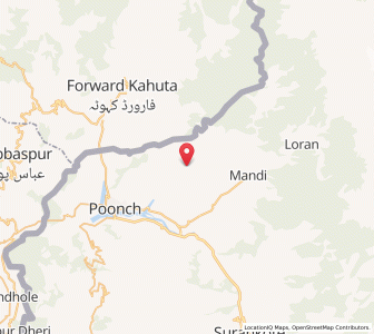 Map of Salamabad, Kashmir
