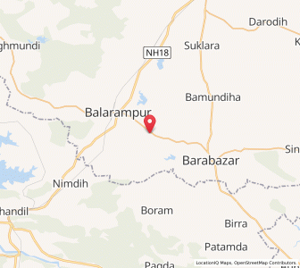 Map of Salbani, West Bengal