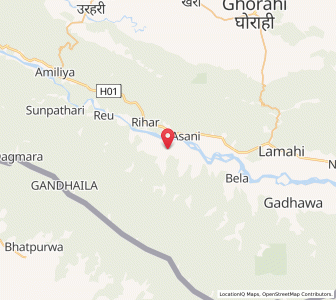 Map of Salbaunri, Madhya Pradesh