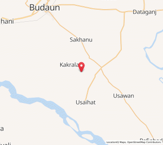 Map of Saldpur, Uttar Pradesh