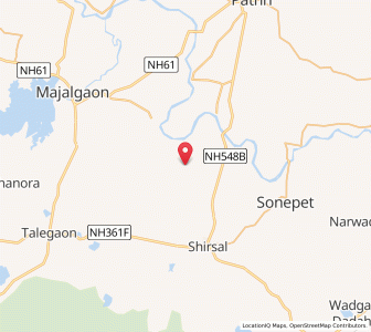 Map of Salegaon, Maharashtra