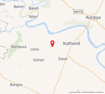 Map of Salempur Kanar, Uttar Pradesh