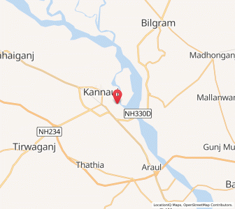 Map of Salempur Tara, Uttar Pradesh