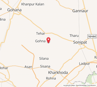 Map of Salemsar Majra, Haryana