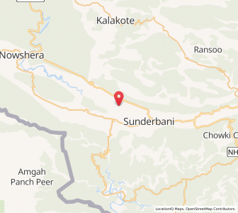 Map of Saleri, Kashmir
