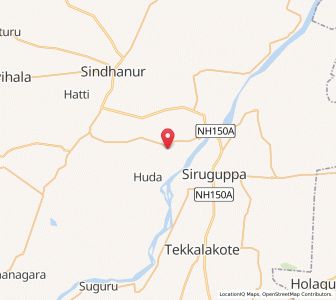 Map of Salgundi, Karnataka