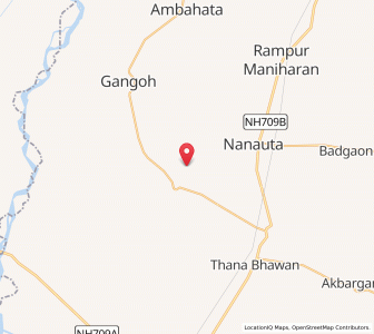 Map of Saliar, Uttar Pradesh