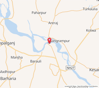 Map of Salimpur, Bihar