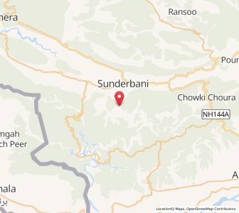 Map of Salisar, Kashmir