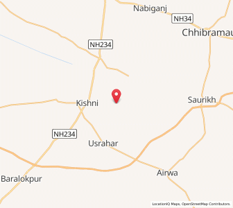Map of Samadpur, Uttar Pradesh
