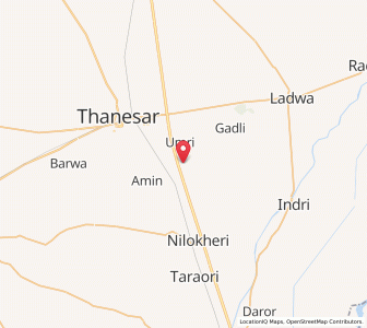 Map of Samani, Haryana