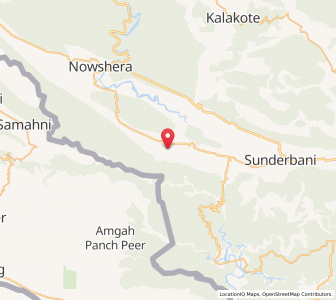 Map of Sambah, Kashmir