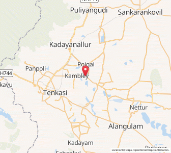 Map of Samburvadakara, Tamil Nadu