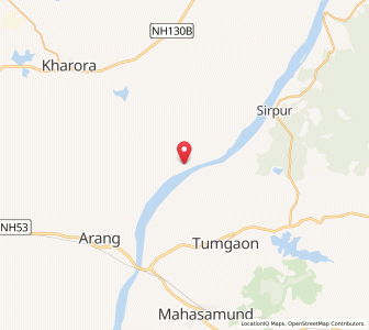 Map of Samoda, Chhattisgarh