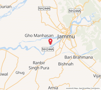 Map of Sampurahpur Kulian, Kashmir